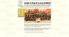 Desktop Screenshot of liondance.org.uk